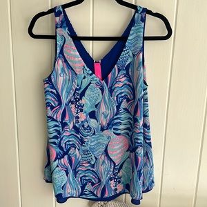 Lilly Pulitzer reversible tank, size small
